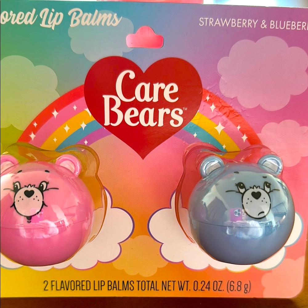 Care Bears Lip Balm Set - Pink and Blue